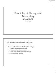 Principles of Managerial Accounting-Lecture 14.pdf