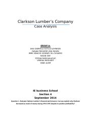 254509035-Clarkson-Lumber-Case-1-Write-Up.docx