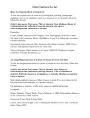 MLA Citations for Art.docx