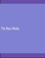 Lecture_10__The Mass Media.pptx