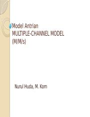 MULTIPLE-CHANNEL MODEL (1).pptx