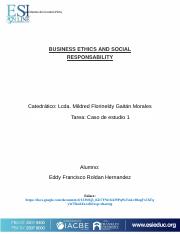 Caso de Estudio 1 BUSINESS ETHICS AND SOCIAL RESPONSABILITY.docx