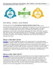 Differences between ISO Standards.docx
