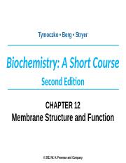 Chapter 12 - Membrane Structure and Function.pptx