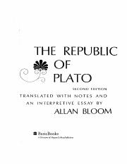 The Republic Of Plato Second Edition by Plato, Allan Bloom.pdf
