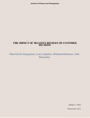 Consumer Behaviour final project 1 (1).docx