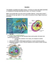 Genetics the cell