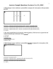 Answers Sample Questions 1 to 13 2022.pdf