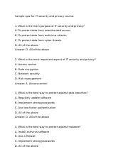 Sample quiz for IT security and privacy course.docx