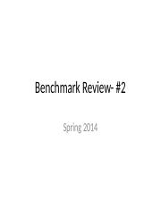 Benchmark 2 Review.pptx