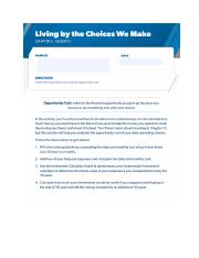 Living by the Choices We Make.docx