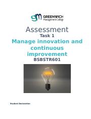 BSBSTR601 - Assessment Task 1.docx