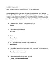 assignment case problem analysis 07.1 identifying the facts & issues
