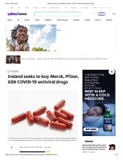 Ireland seeks to buy Merck, Pfizer, GSK COVID-19 antiviral drugs.pdf