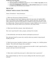 Copy of Module Twelve Lesson One Activity.docx