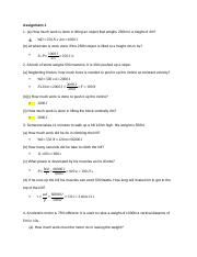 Assignment 1 Physics.docx
