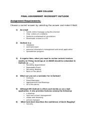 Outlook Final Assignment (1).docx