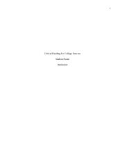 Critical Reading for College Success.docx