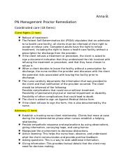 Remediation for Management Proctor.docx