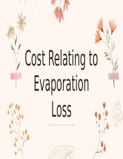 Cost to Evap.pptx