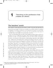 Sedgwick (2008) Teaching is the Profession that Creates All Others.pdf