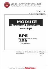 MODULE 7 BPE 106.docx