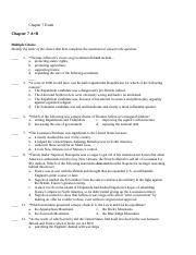 Chapter 7 practice test