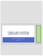 Self Test for the Urinary System.pdf