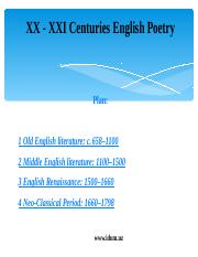 www.idum.uz__XX_-_XXI_Centuries_English_Poetry.pps