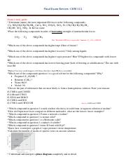 402. Chemistry. Final Exam Review - CHM 112.pdf