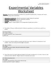 experimental_variables_worksheet (1) - Name Date Class Period