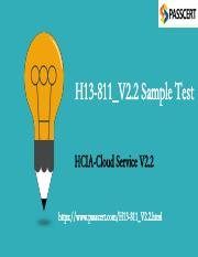 HCIA-Cloud Service V2.2 H13-811_V2.2 Dumps.pdf