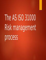 The AS ISO 31000 Risk management process.pptx