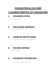 Joshua Kavanagh - 5 Characteristics of Civilization Notesheet.pdf