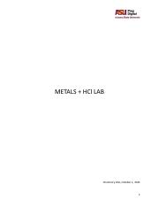 Metals + HCl Lab Report.pdf