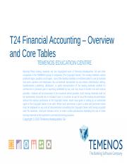 Overview and Core tables - T3TFA - R12.1.ppt