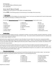 AP Psycology Unit 2 Biological Bases Project menu (5).docx