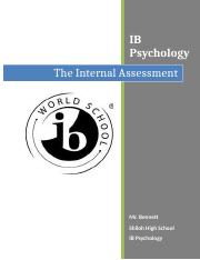 2016+IB+Psychology+Internal+Assessment