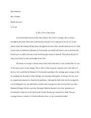 A tale of two cities essay.docx