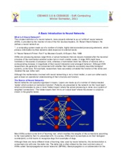 EECS 4403 Introduction Neural Network