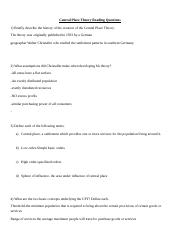 ANIYA SHELL - Central Place Theory Reading Questions - Brown.docx