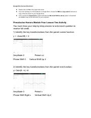 Copy of Precalculus Honors Module Four Lesson Two Activity (2).pdf
