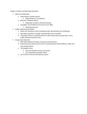 PSC 206 Chapter 3 Politics and Public Administration.docx