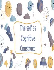 (The self as Cognitive Construct).pptx