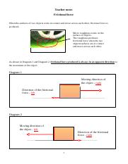 3  Teacher notes_Frictional force.docx
