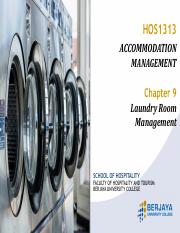 HOS1313 Chapter 9 - Laundry Room Management (1).pdf