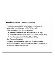 Guided learning unit 1 concept key topics