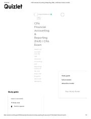 CPA Financial Accounting and Reporting FAR Exam Q&A PDF+SIM 