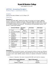 ACCT110 - Portfolio Project - Classification Exercisehomework.docx