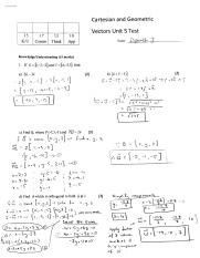 cartesian and geometric vectors unit 5 tests.pdf